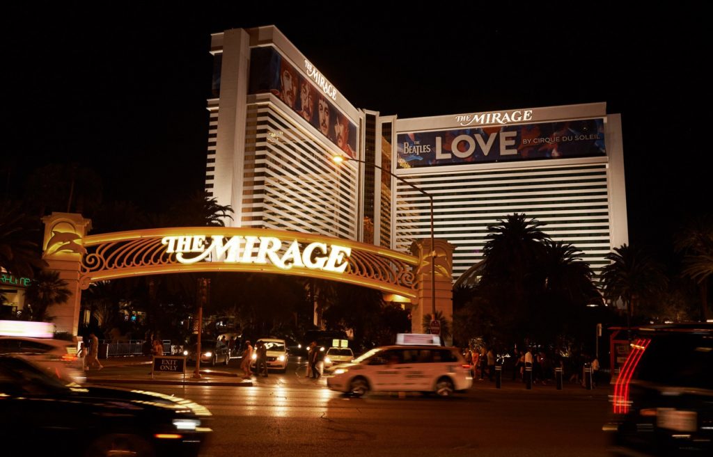 Casino el Mirage en Las Vegas