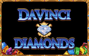 Logo de la máquina tragaperras Da Vinci Diamonds